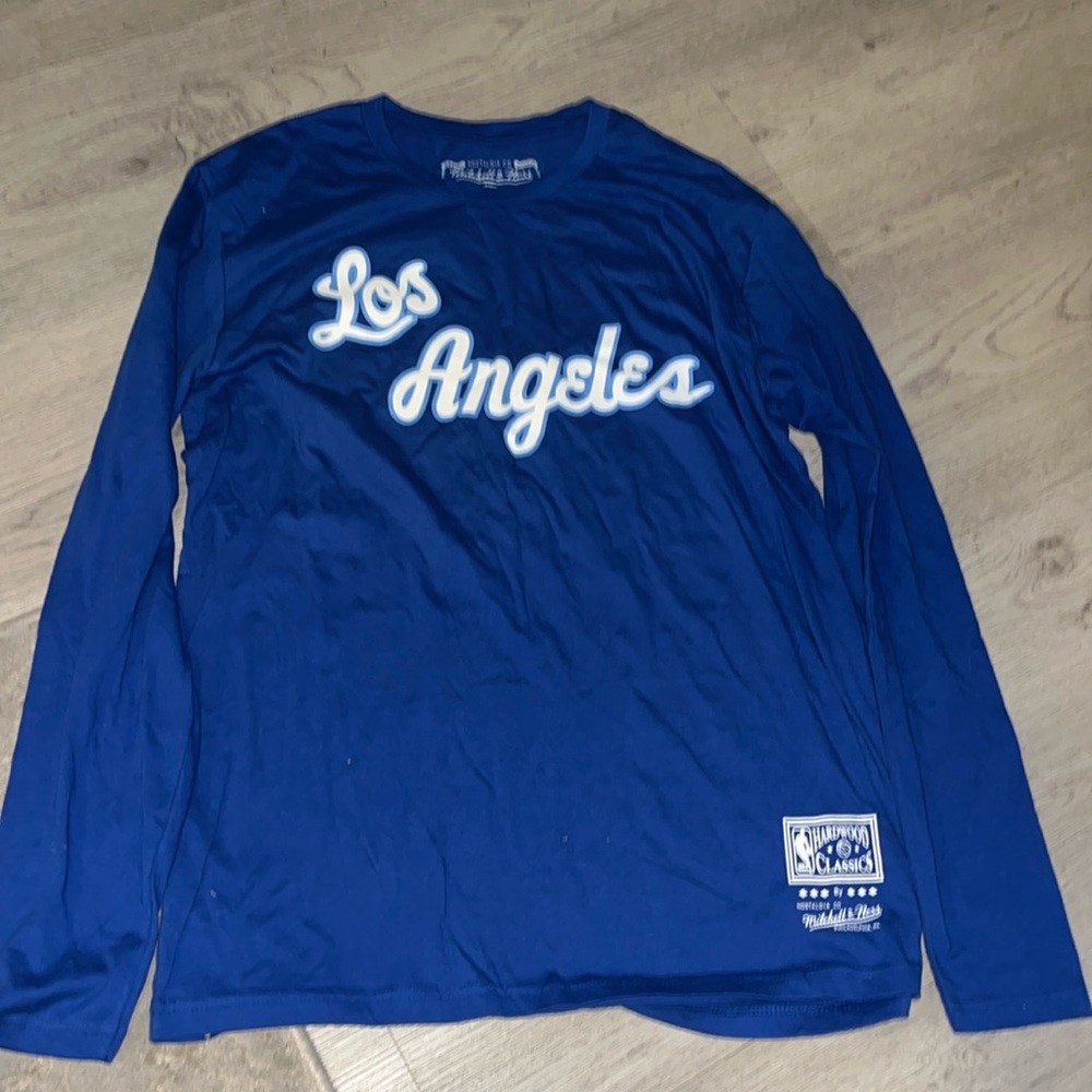 NWOT Los Angeles Hardwood Classics long sleeve shirt